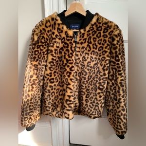Leopard print jacket